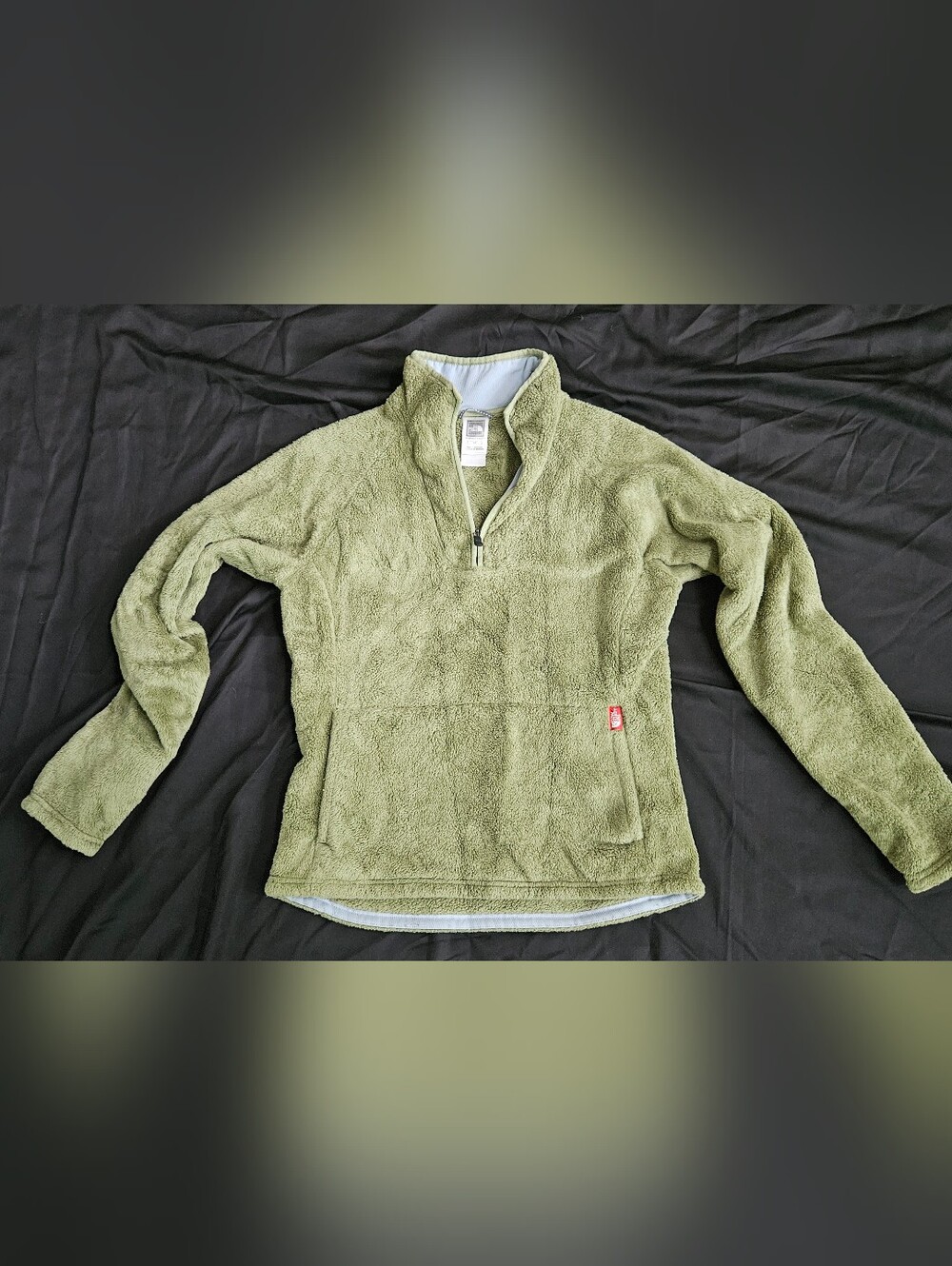 The North Face Women's Olive Green Sherpa Fleece Jacket Size Small